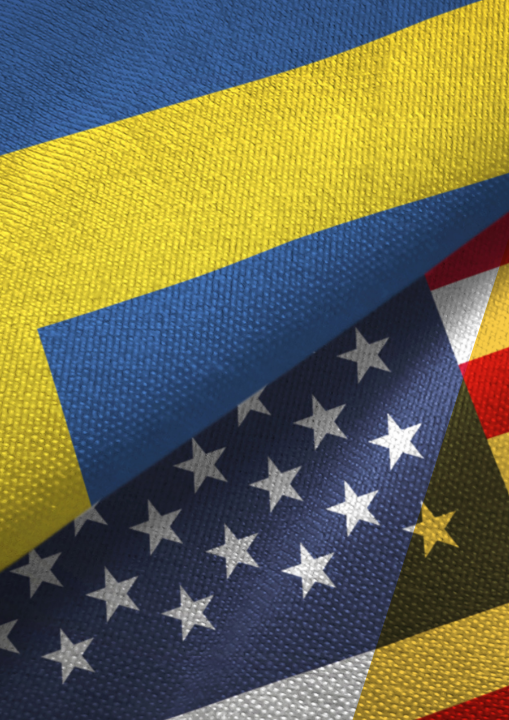 Merged US/Swedish Flag