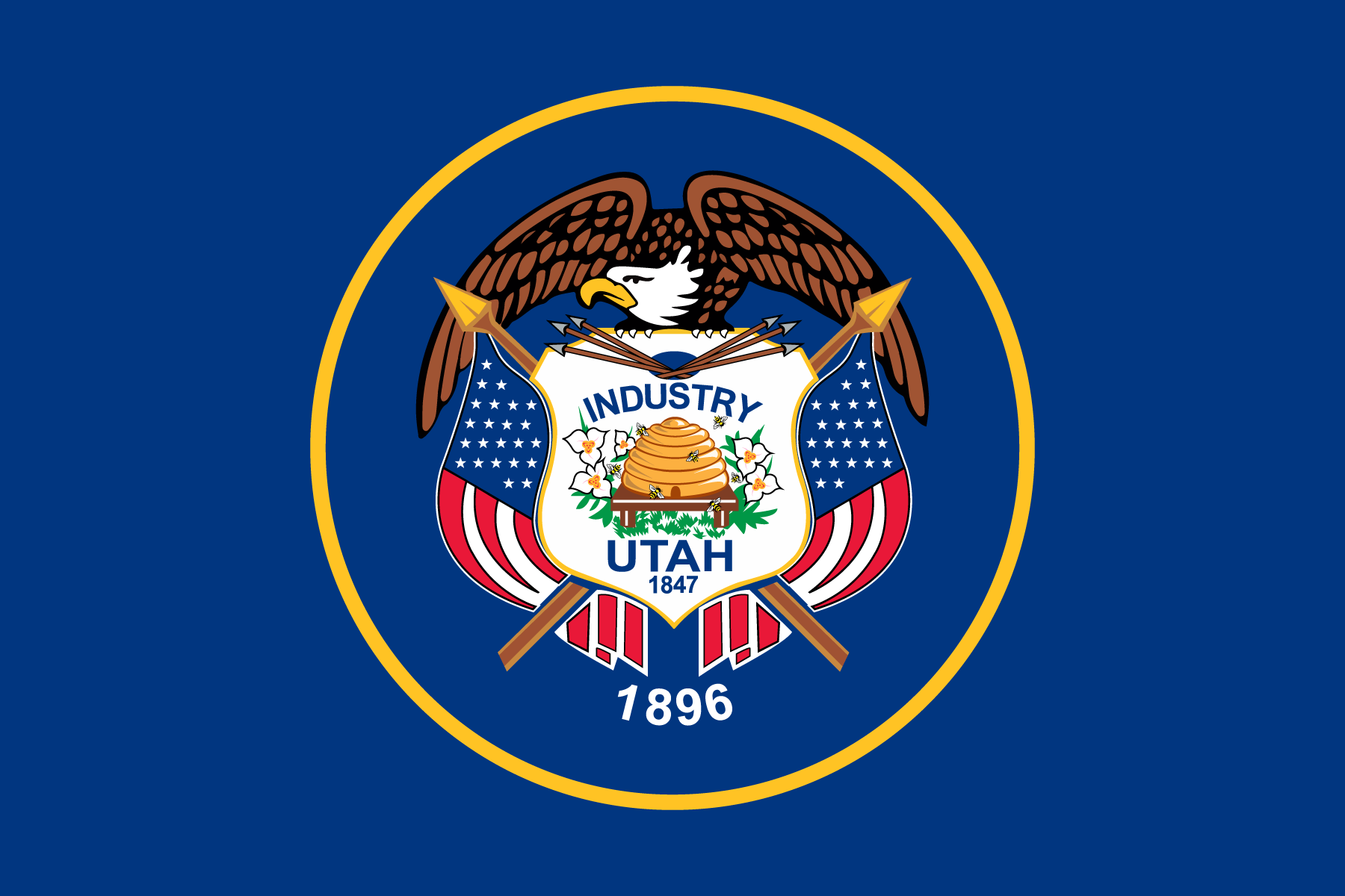 Utah State Flag