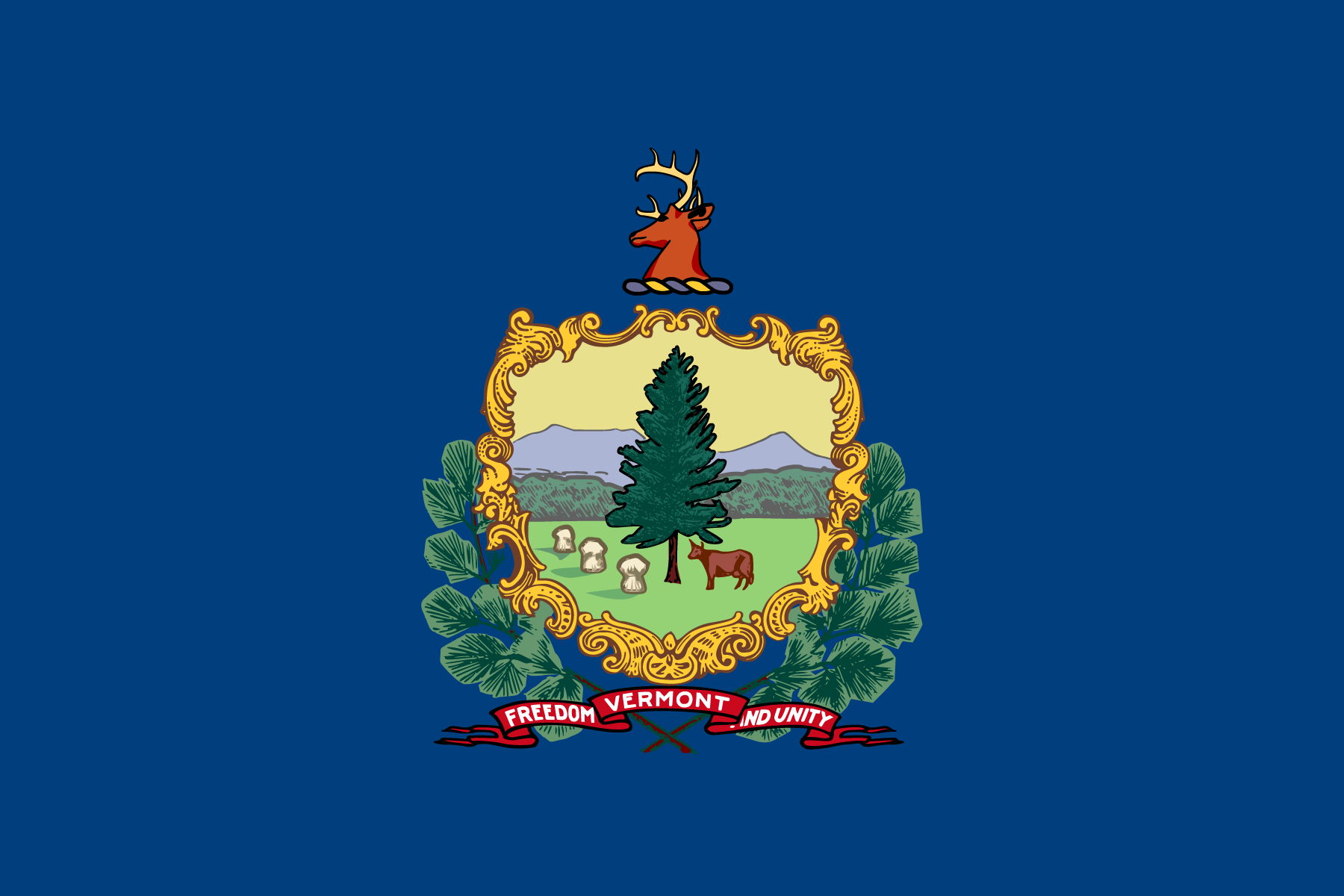 Vermont State Flag